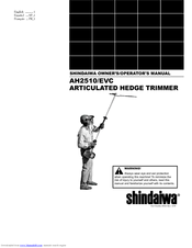 Shindaiwa AH2510 Owner's/Operator's Manual
