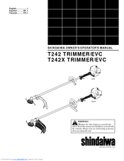 Shindaiwa T242X/EVC Owner's/Operator's Manual