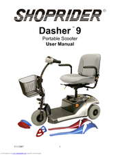 Shoprider Dasher 9 User Manual