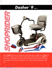 Shoprider Dasher 9 Specifications