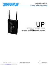 Shure UP4 User Manual