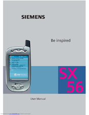 Siemens SX56 User Manual