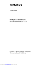 Siemens ROLMphone 300 Series User Manual