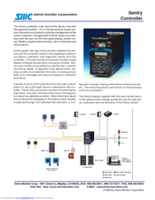 Sierra Monitor Corporation Sentry 5000 Specification Sheet