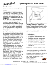 Sierra Products Pellet Stoves Specification Sheet