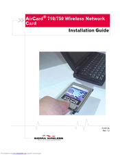Sierra Wireless AirCard 710 Installation Manual