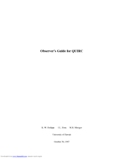 Sigma QUIRC Manual