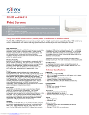 Silex technology SX-215 Technical Specifications