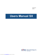 Silex technology Mini Print Server PRICOM SX-300U User Manual