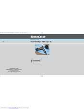 Silvercrest TRAVEL HAIRDRYER SRHT 1500 A1 Operating Instructions Manual