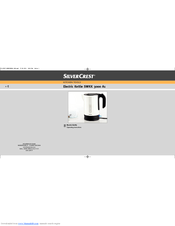 Silvercrest ELECTRIC KETTLE SWKK 3000 A1 Operating Instructions Manual