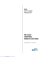 Sim2 DLINE D35 Specifications