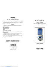 Sima SUR-35 User Manual