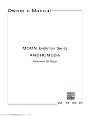 moon MOON Evolution Series Owner's Manual