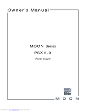 Simaudio MOON PSX5.3 Owner's Manual