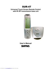 Sima SUR-47 User Manual