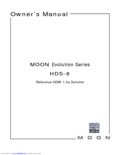 moon HDS-8 Owner's Manual