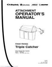 Simplicity 1694918 Operator's Manual