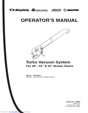 Simplicity 1694924 Operator's Manual