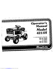 Simplicity 4211H Operator's Manual