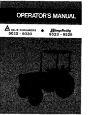 Simplicity 5020 - 5030 Operator's Manual