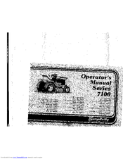 Simplicity 7112 Operator's Manual