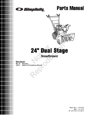 Simplicity 1695515 Parts Manual