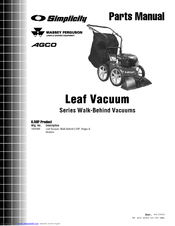 Simplicity 1694489 Parts Manual