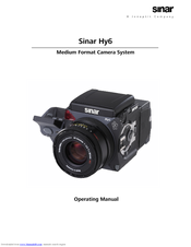 Sinar Medium Format Camera System Hy6 Operating Manual