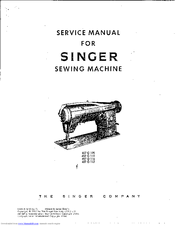 Singer 457 G 105 Service Manual