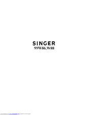 Singer 99W86 List Of Parts