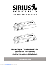 Sirius Satellite Radio SR-2251 Installation Manual