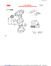 Skil 2566 Parts Manual