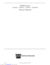 SLS Audio HT805C Owner's Manual