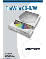 SmartDisk Firewire CD-R/W User Manual
