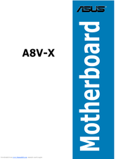 Asus A8V-X Product Manual