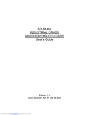 Acrosser Technology 486DX, 486DX2, 486DX4 User Manual