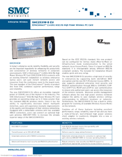 SMC Networks 2531W-B FICHE Specifications