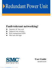 SMC Networks Redundant Power Unit SMCRPU600W User Manual