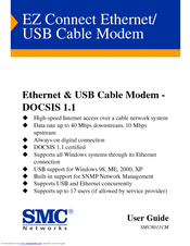 SMC Networks EZ Connect SMC8011CM User Manual