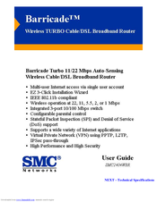 SMC Networks 2404WBR User Manual