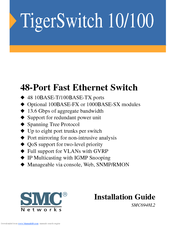 SMC Networks TigerSwitch SMC6948L2 Installation Manual