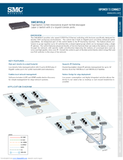 SMC Networks SMC TigerSwitch 10/100 SMC6110L2 Specification Sheet