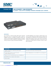 SMC Networks EZ Switch SMC-EZ1024FDT Technical Specifications