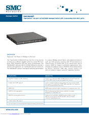 SMC Networks 8648T FICHE Technical Specifications