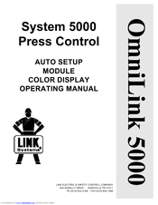 LINK ELECTRIC & SAFETY CONTROL COMPANY OmniLink 5000 Operating Manual
