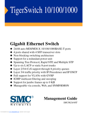 SMC Networks SMC8624/48T Management Manual