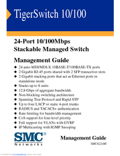 SMC Networks TigerSwitch SMC6224M Management Manual