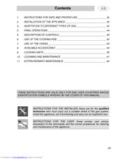 Smeg CS72NL Instruction Manual