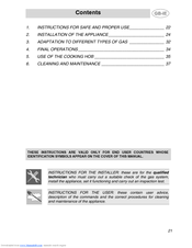 Smeg A36A6PXAA Instruction Manual